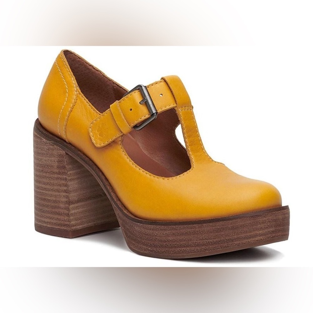 Lucky Brand Ominie Platform Pump - Goldie
